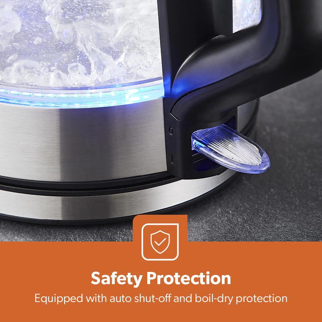 Digital 20L Microwave, Illuminating 1.7L Kettle & 4 Slice Toaster Set - Image 7