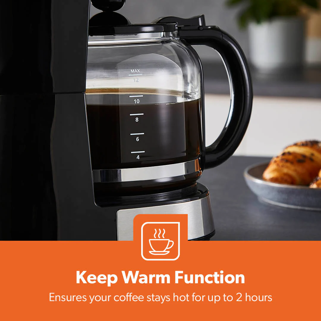 1.5L Multifunctional Digital Filter Coffee Maker Machine - Image 6