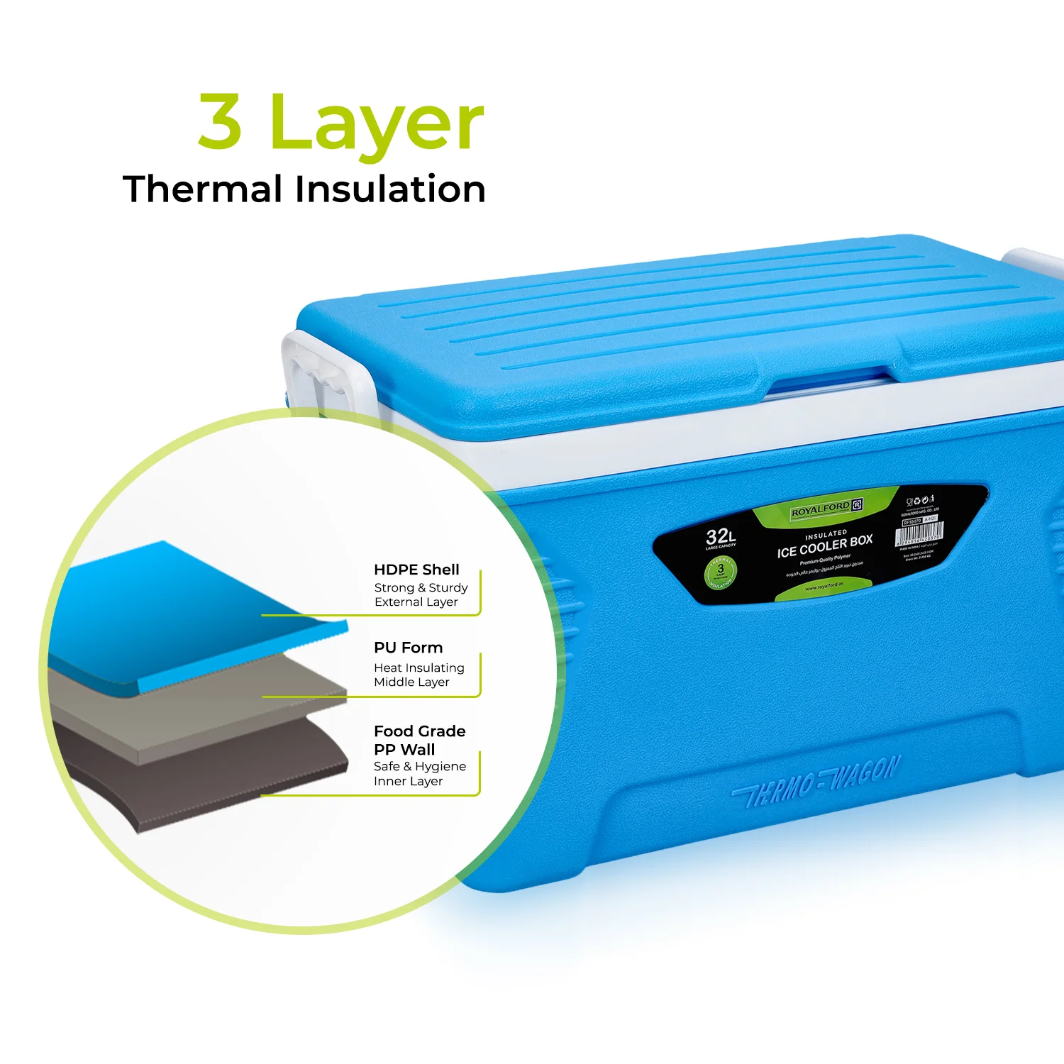 Insulated Ice Cooler Chest - Image 5