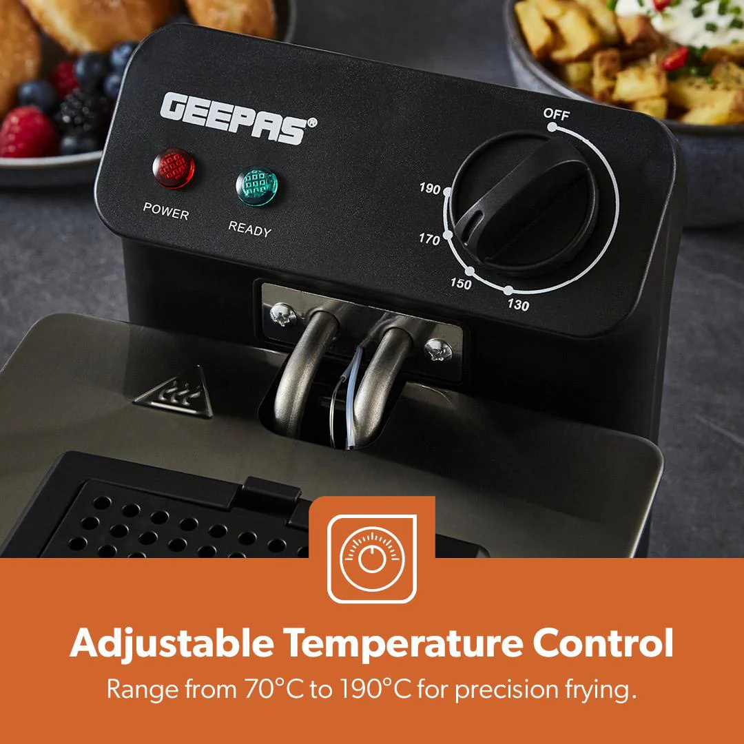 3L Stainless Steel Deep Fat Fryer With Viewing Window - Image 5