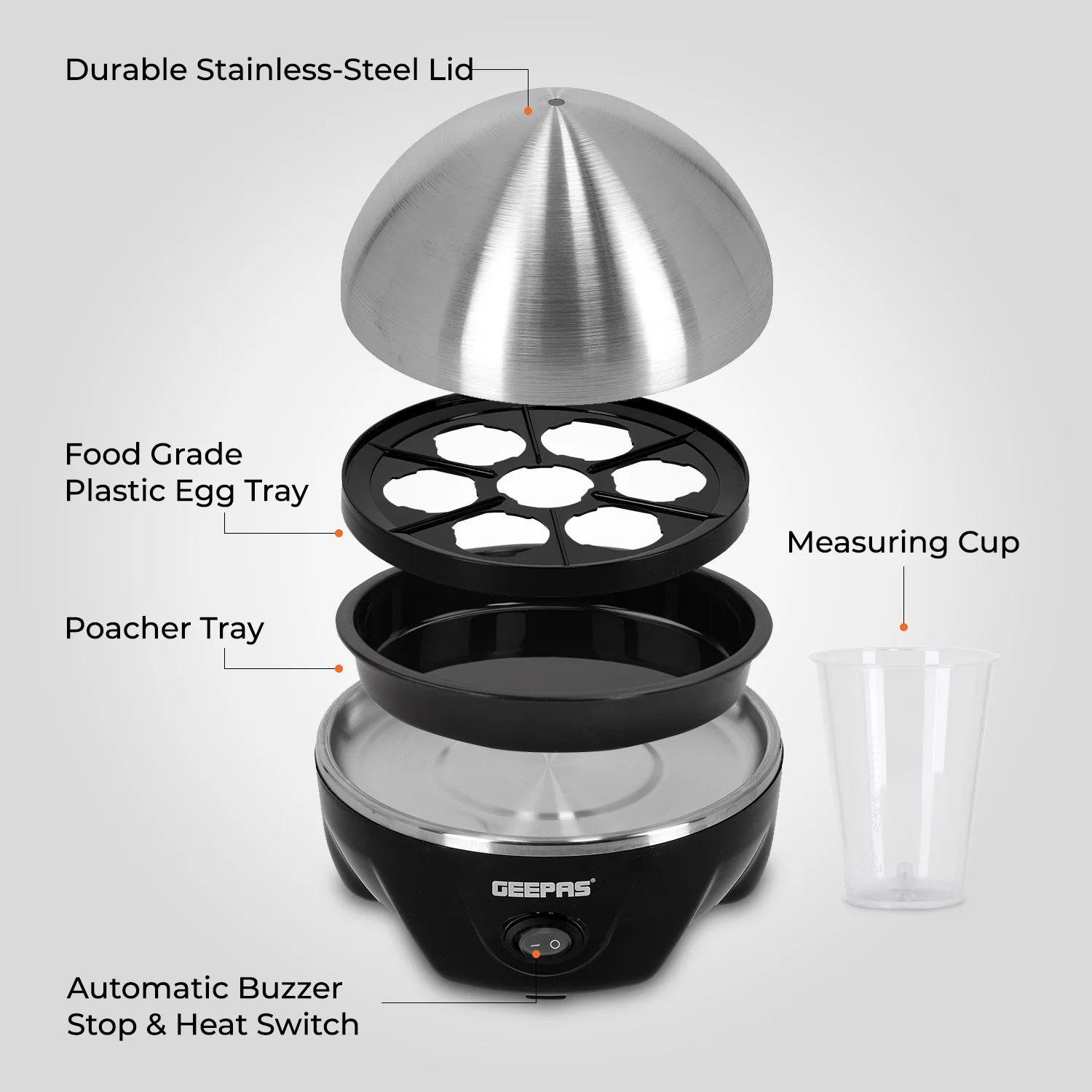 Rapid Stainless Steel Egg Boiler and Poacher - Image 4