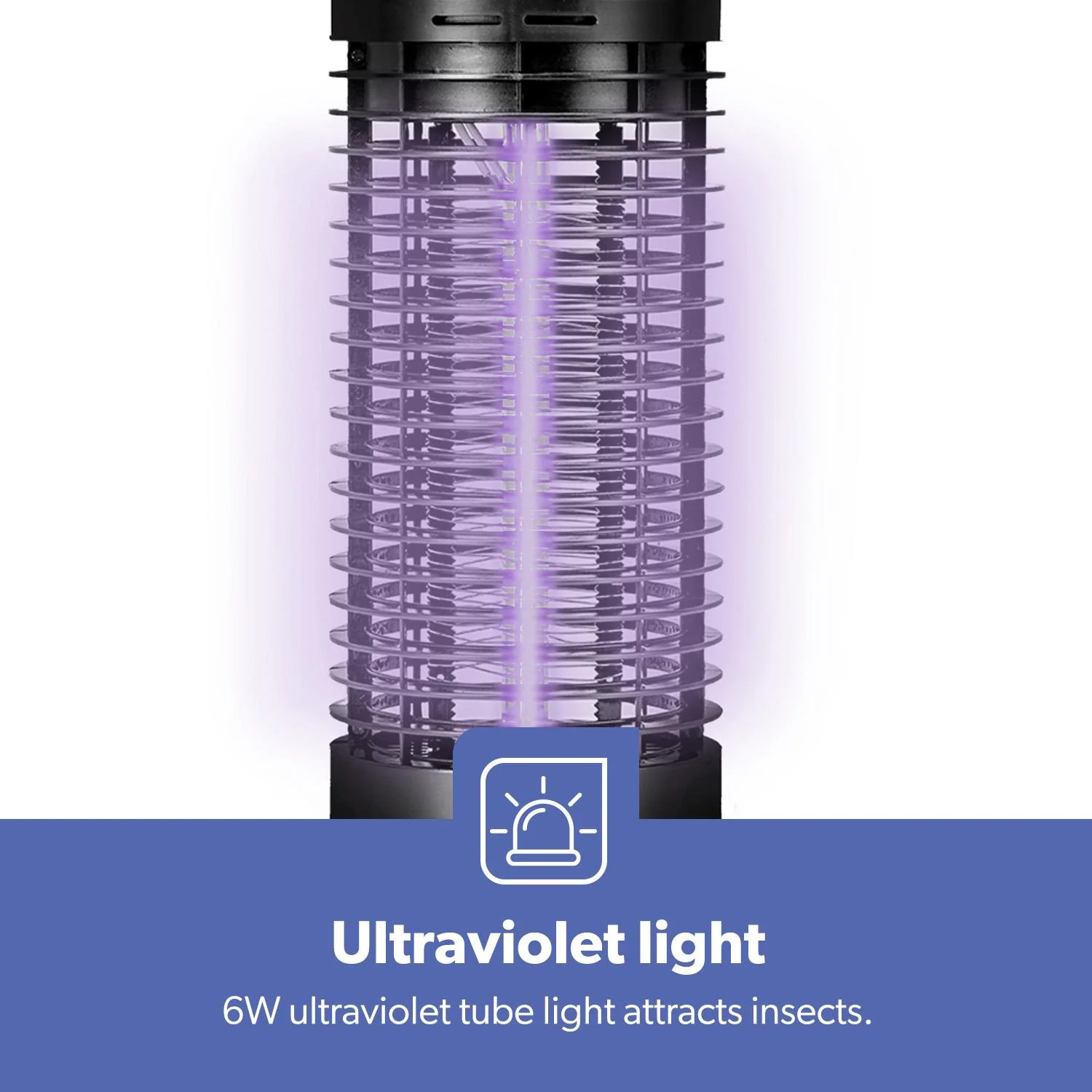 6W Electric Indoor UV Insect and Fly Zapper - Image 6