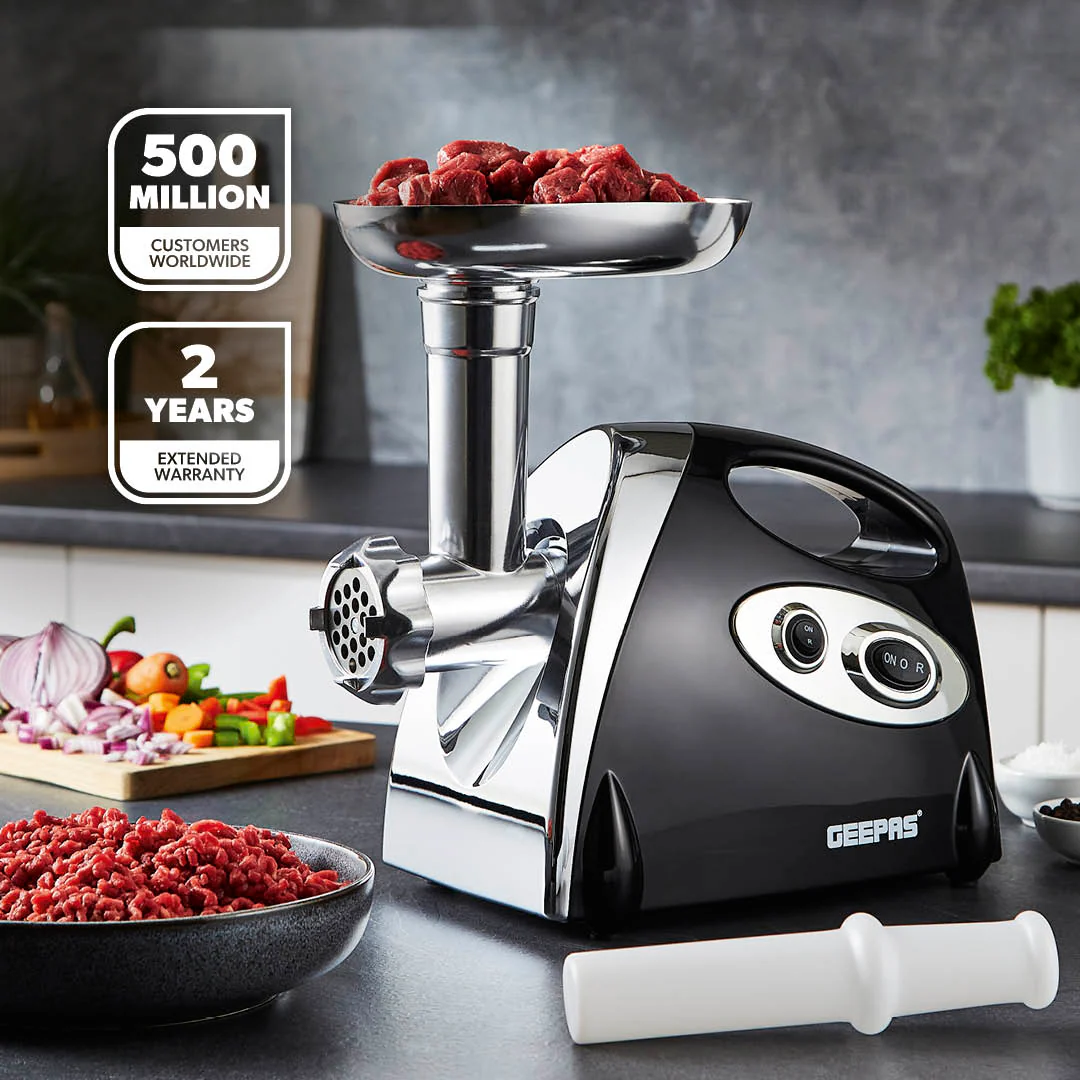 3-In-1 Electric Meat Grinder, Mincer and Sausage Maker - Image 2
