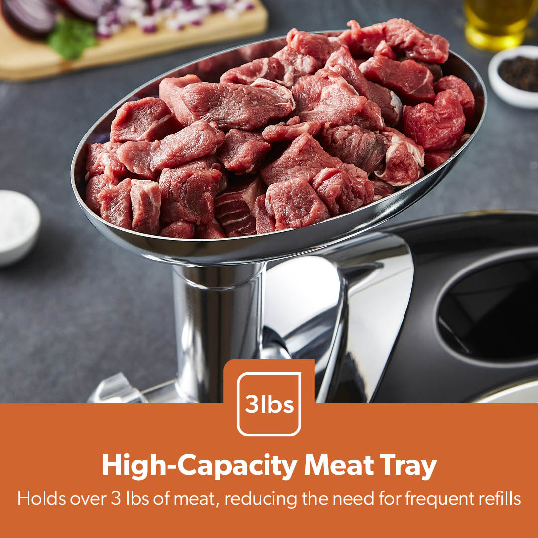 3-In-1 Electric Meat Grinder, Mincer and Sausage Maker - Image 3