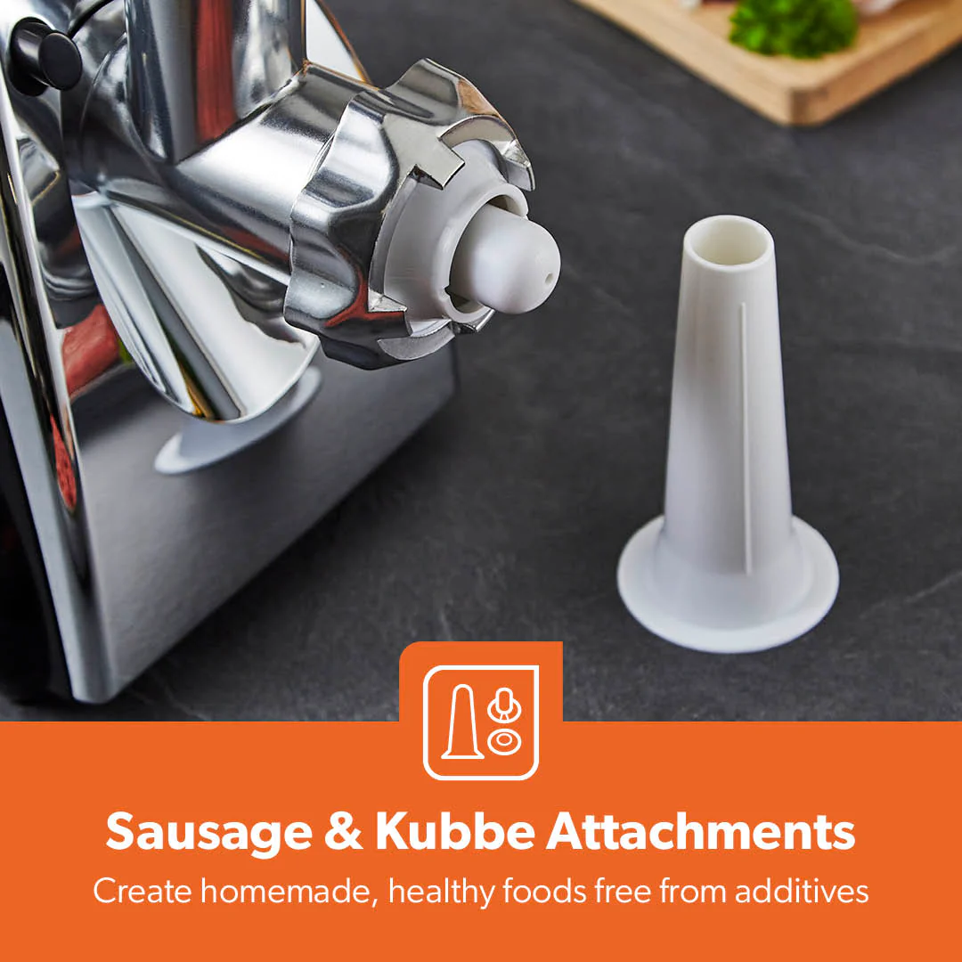 3-In-1 Electric Meat Grinder, Mincer and Sausage Maker - Image 9