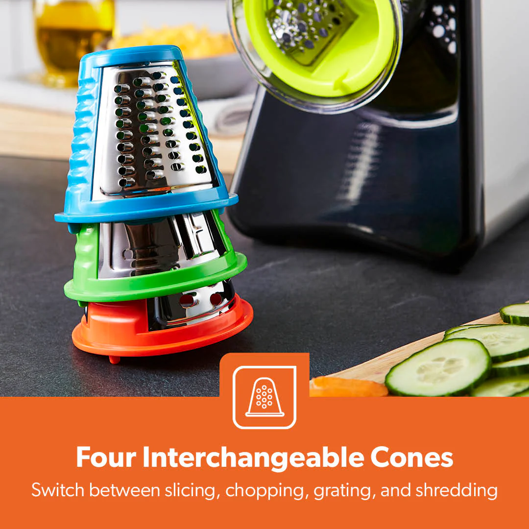 4-In-1 Multifunctional Salad Maker, Electric Grater and Food Processor - Image 3