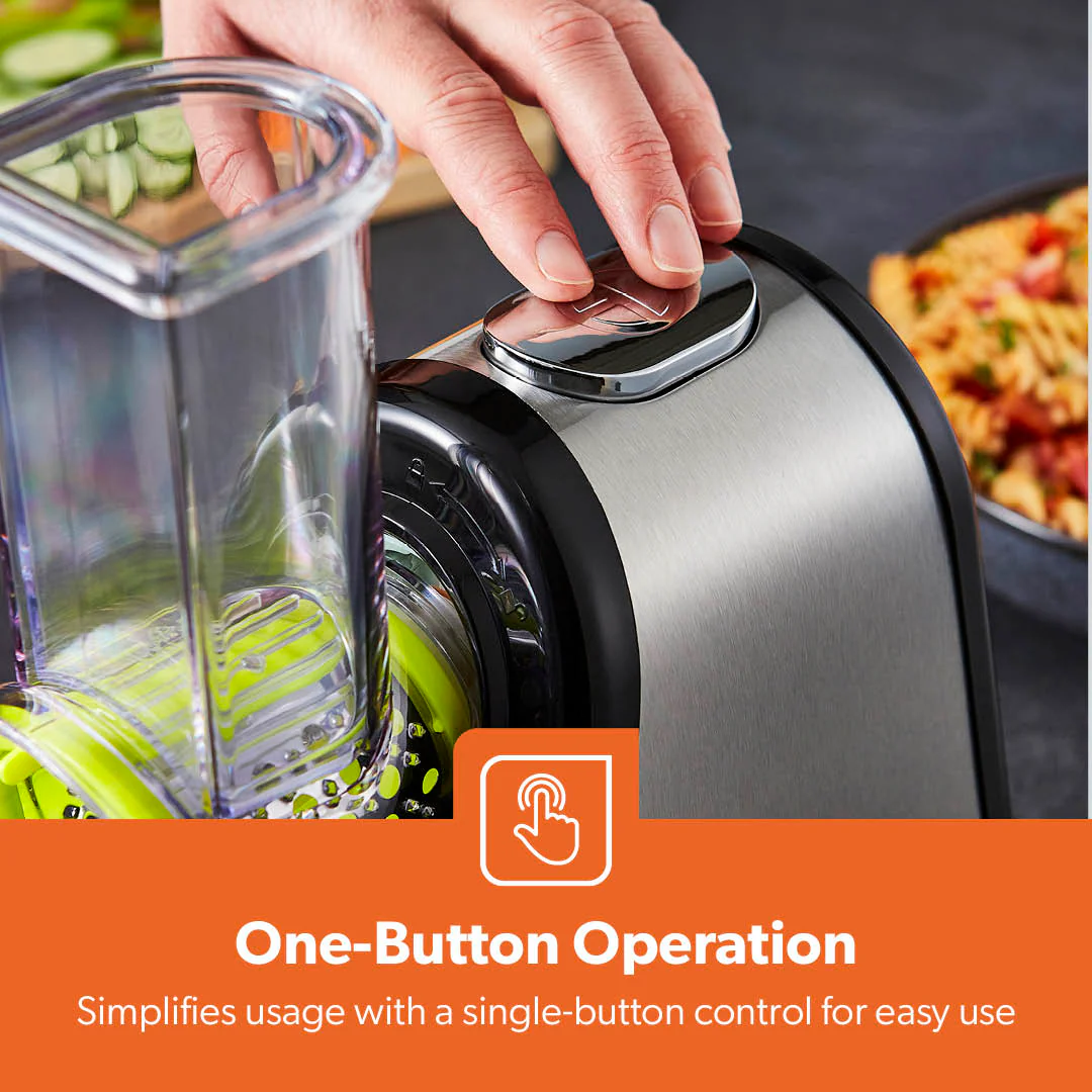 4-In-1 Multifunctional Salad Maker, Electric Grater and Food Processor - Image 6