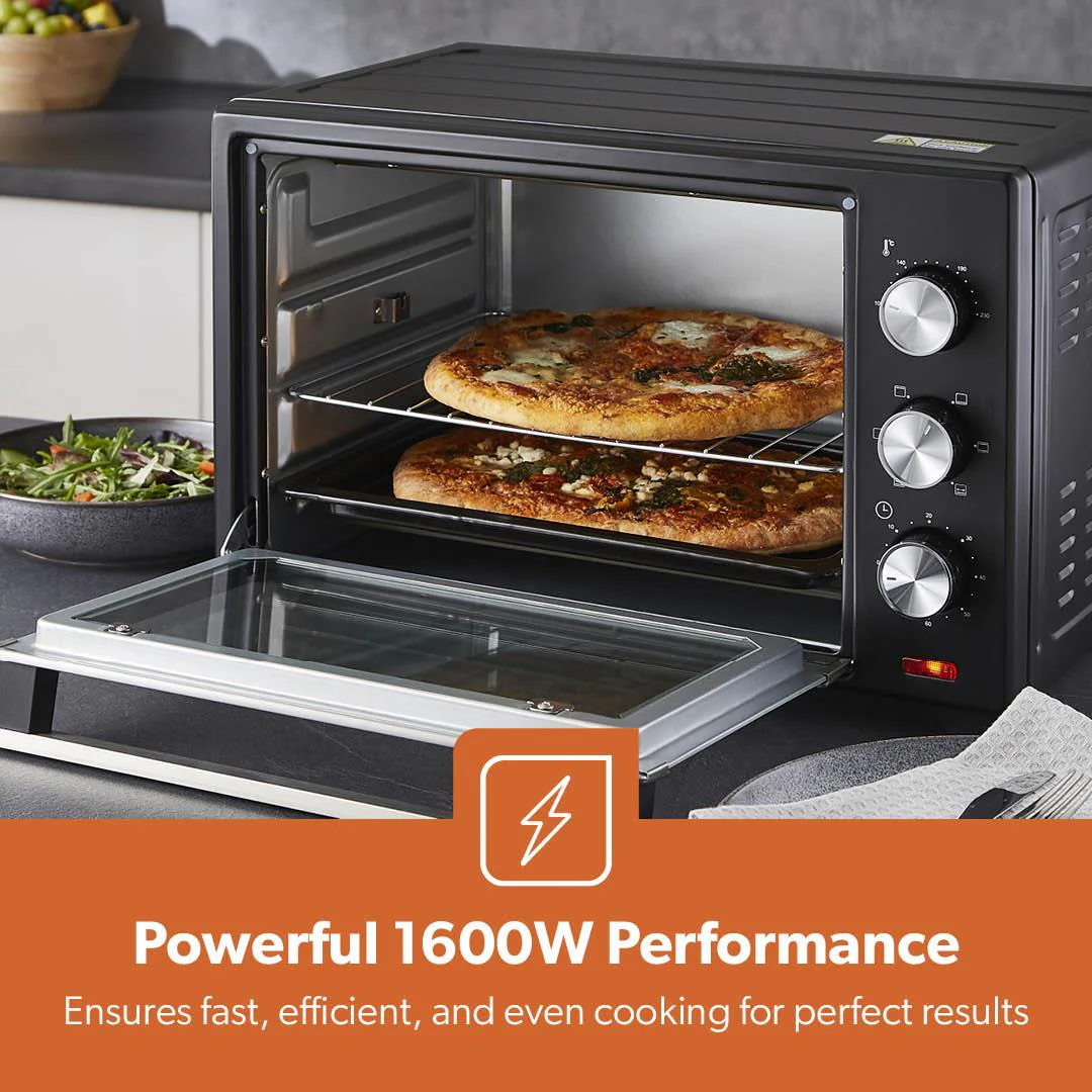 30L Electric Mini Oven and Grill Cooker With Rotisserie - Image 3