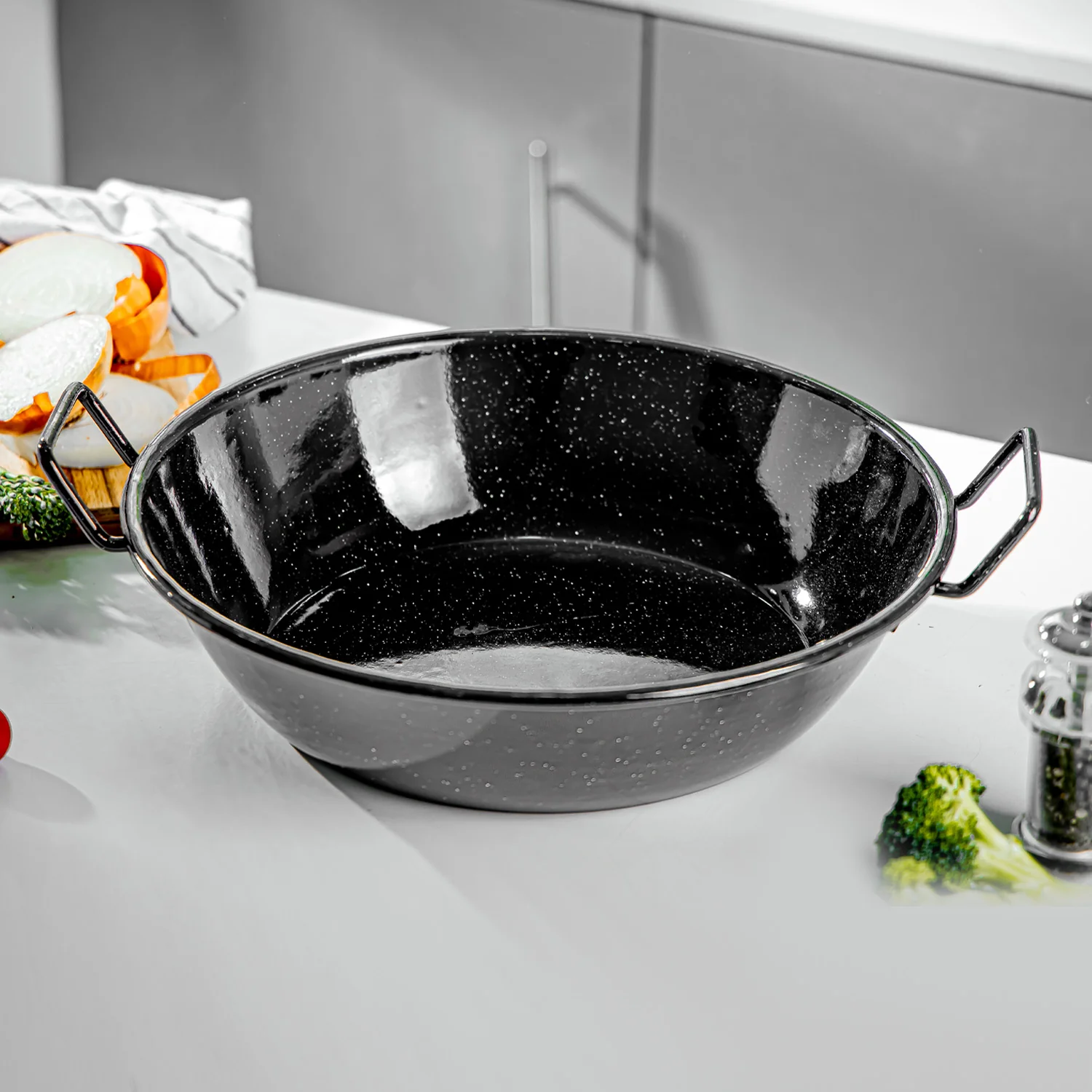 Non-Stick Authentic Wok Stir Fry Pans (20cm-34cm) - Image 2