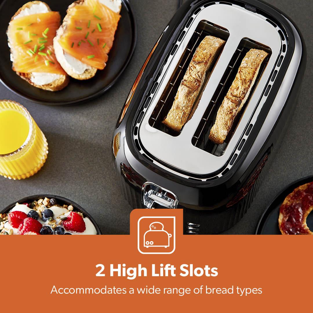 Fluted 23L Digital Microwave Oven, 1.7L Kettle & 2-Slice Toaster Set - Image 6