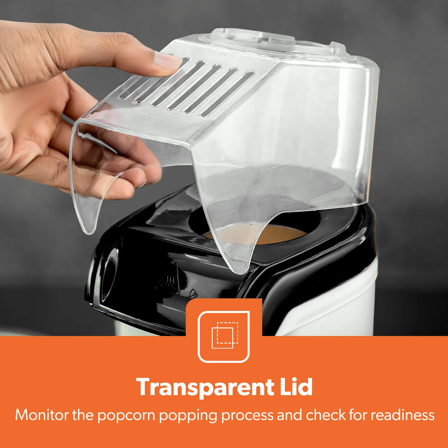 Mini Electric Home Fat-Free Popcorn Maker - Image 7