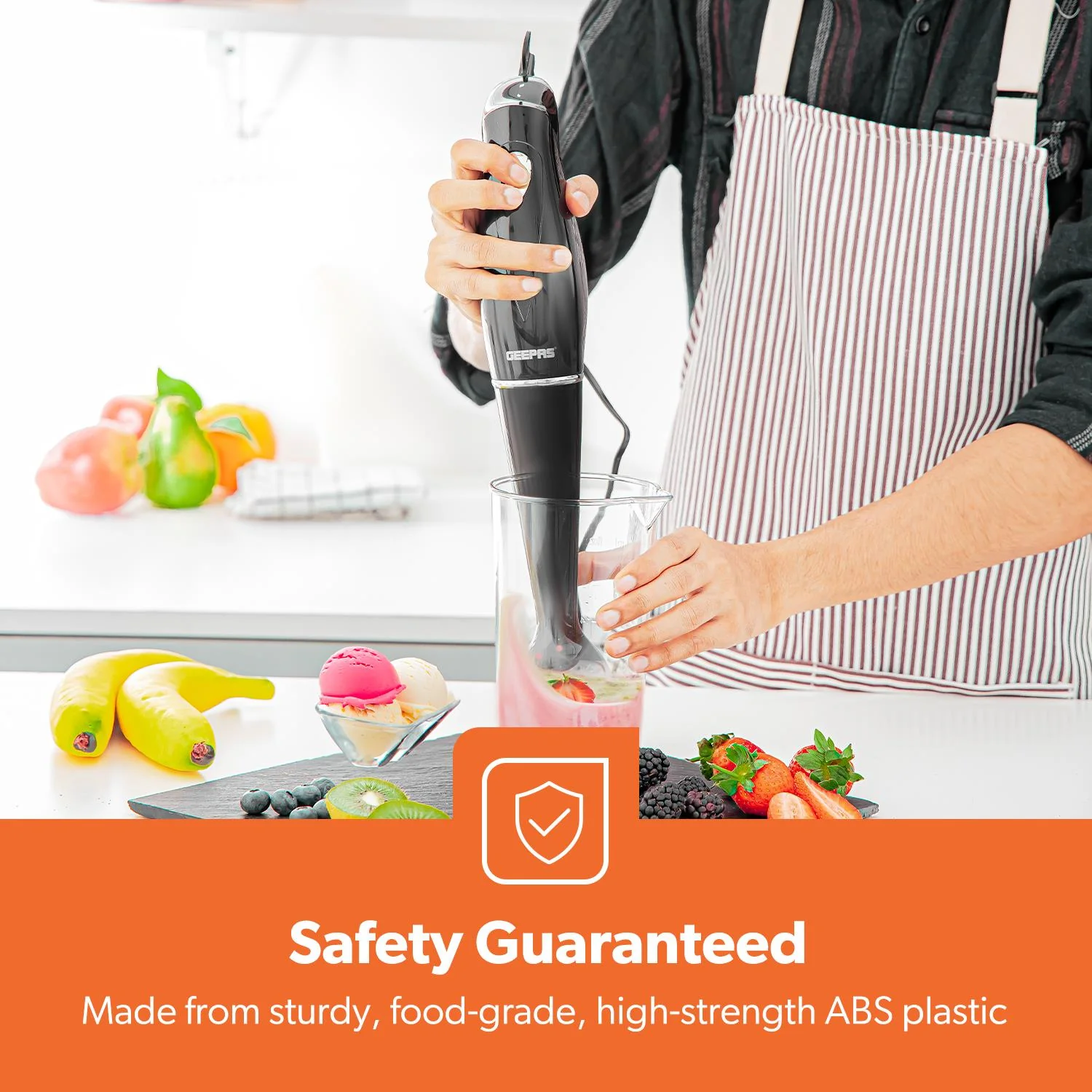 Hand Mixer & Hand Blender Whisk Handheld Black Bundle - Image 10