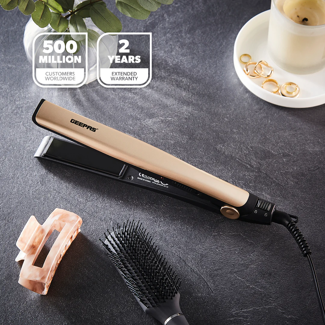 HeatProtect Ceramic Hair Straighteners 360° Swivel Cord - Image 2
