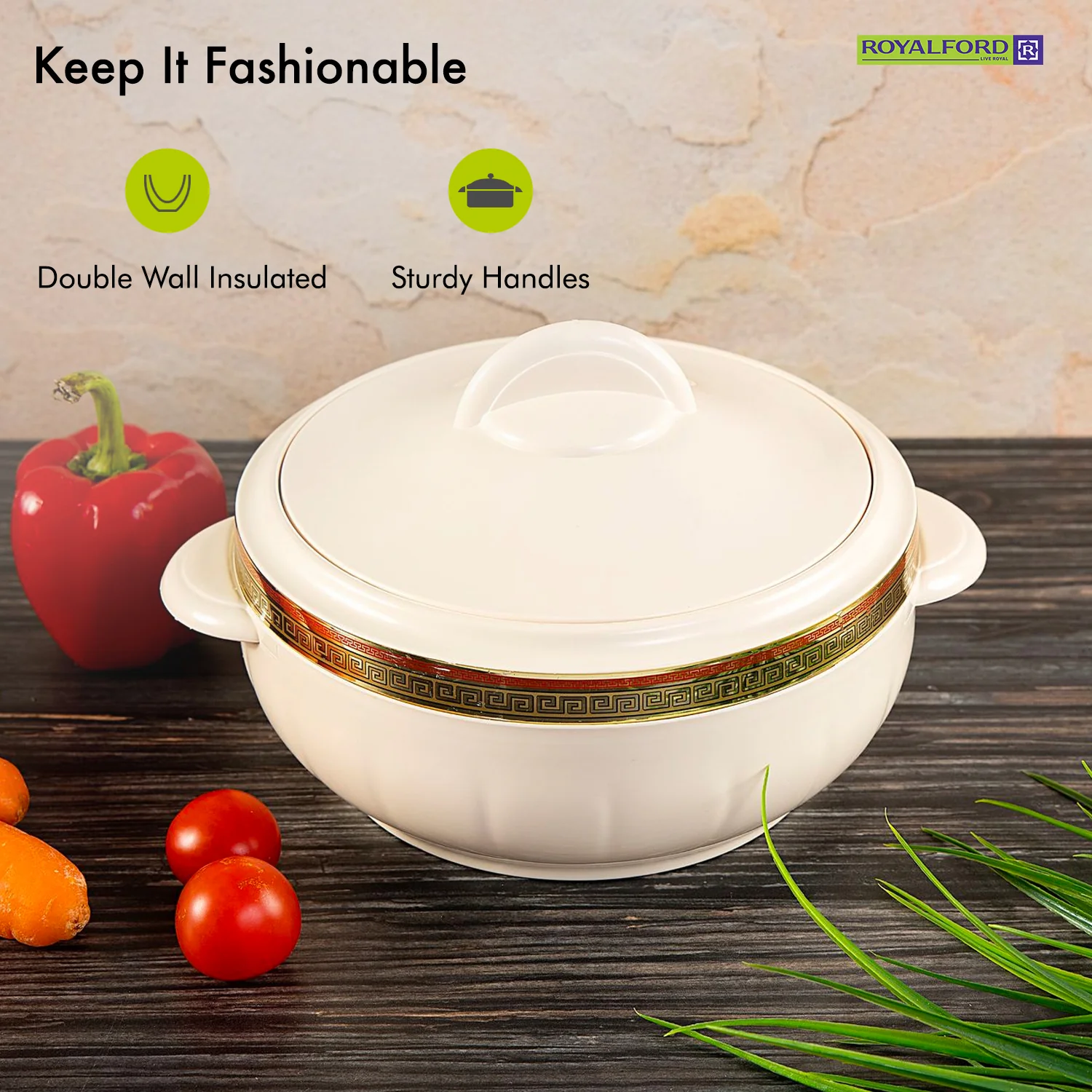 Hot Pot Insulated Food Warmer & Serving Dish By Royalford - Image 4