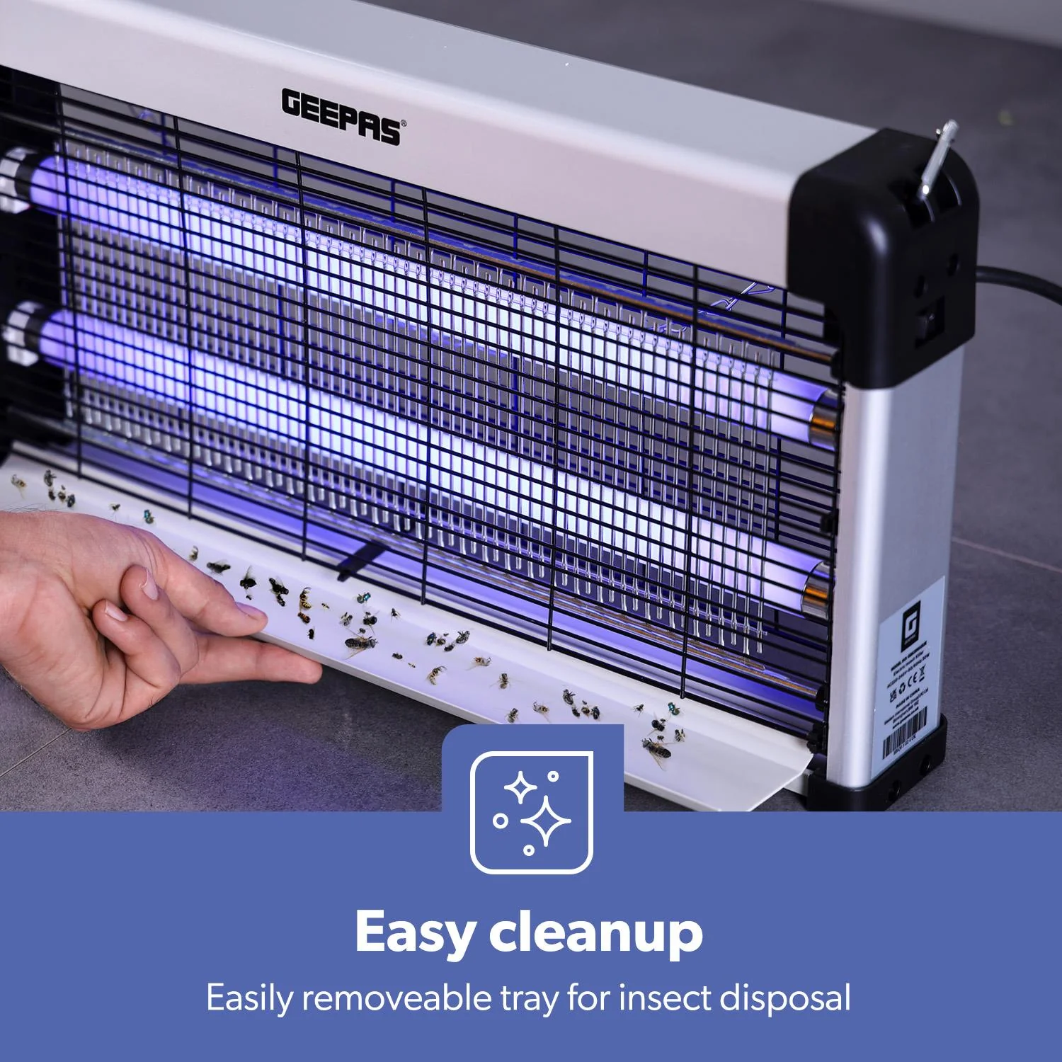 30W Electric Indoor Fly & Insect Zapper With UV Light - Image 8