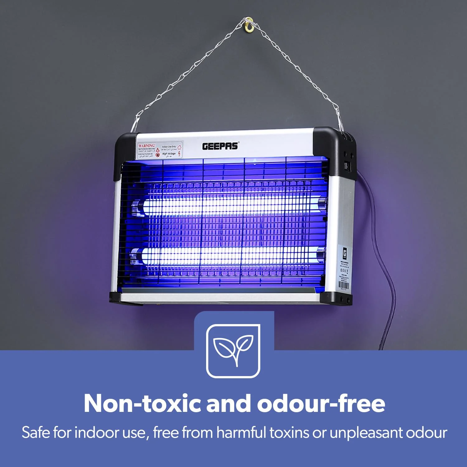 16W Electric UV Indoor Fly and Insect Zapper - Image 7
