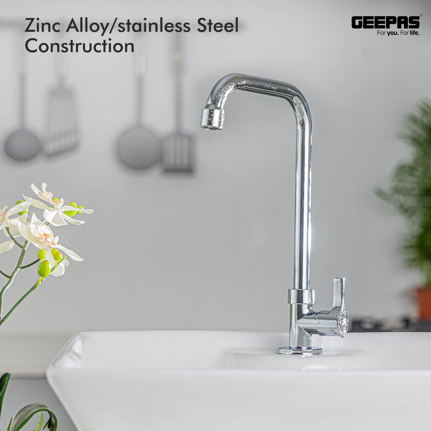 Kitchen Sink Tap Stainless Steel - GSW61017 - Image 3