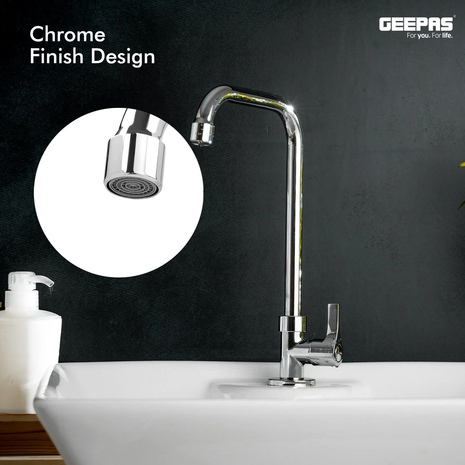 Kitchen Sink Tap Stainless Steel - GSW61017 - Image 4