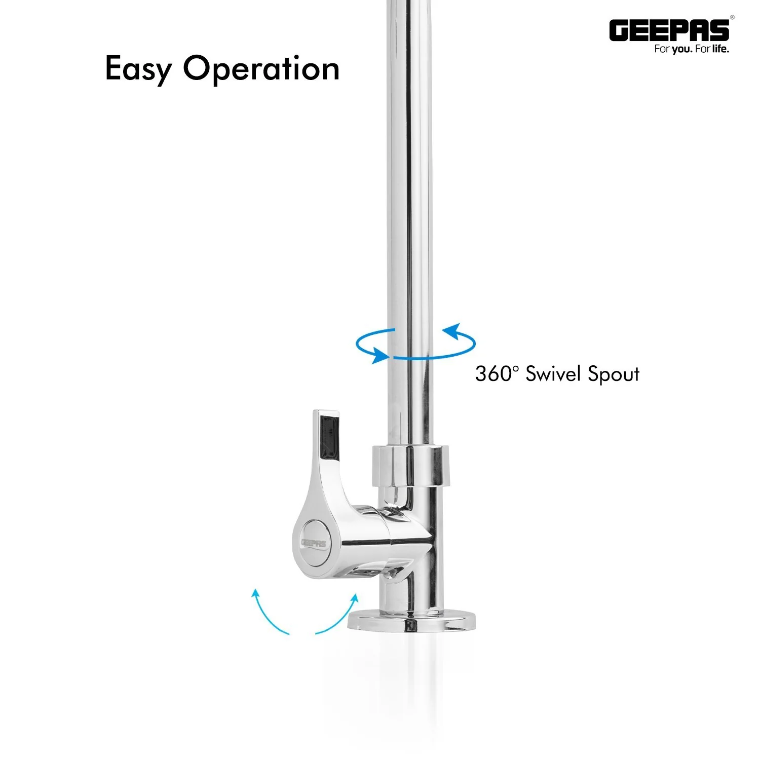 Kitchen Sink Tap Stainless Steel - GSW61017 - Image 5