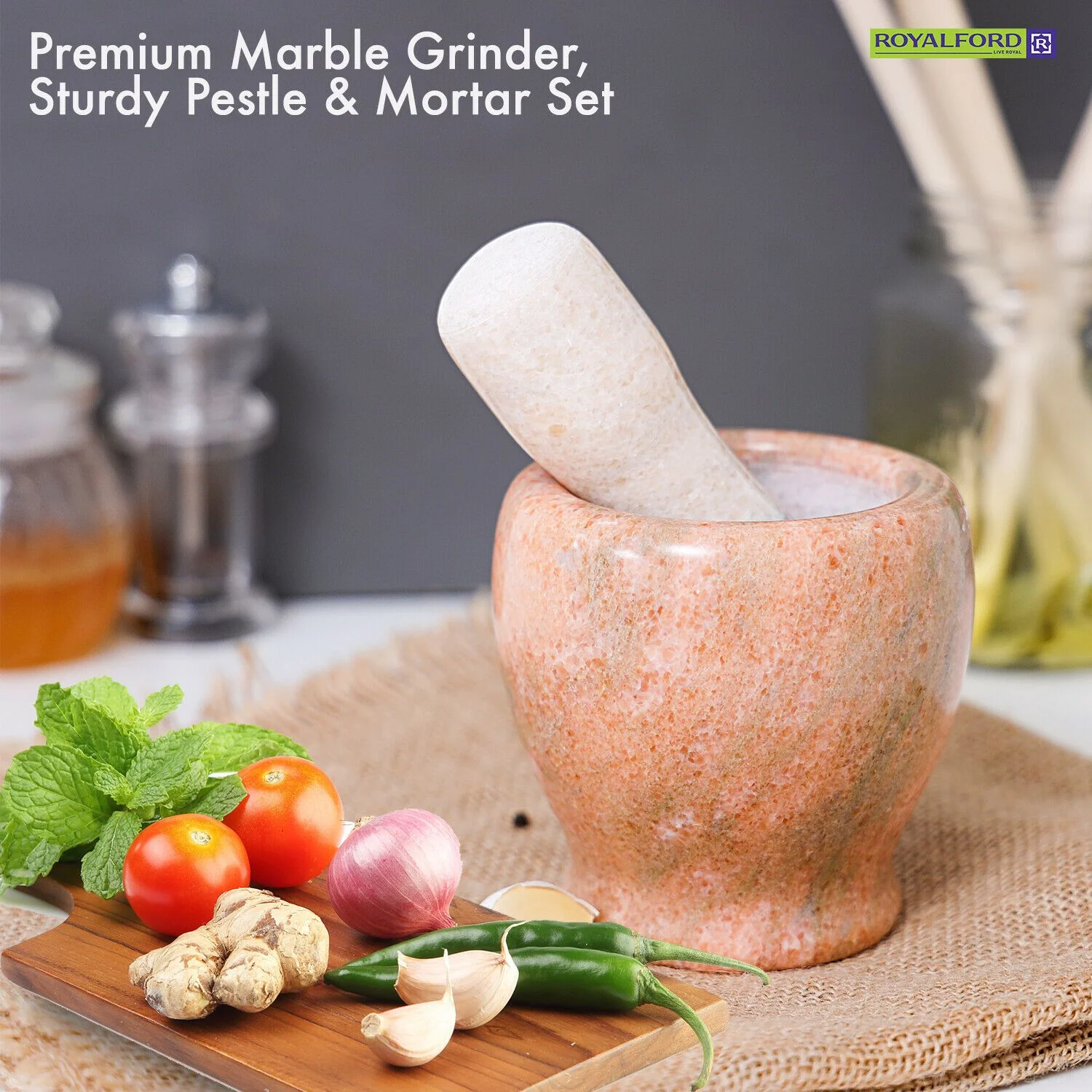 Marble Pestle & Mortar Set - Image 4