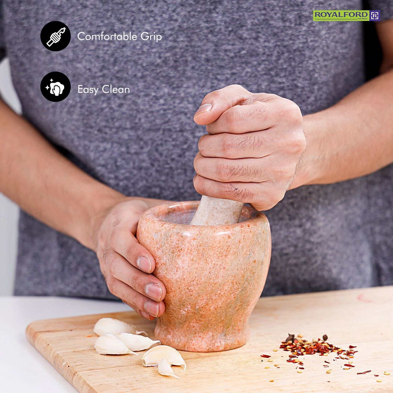 Marble Pestle & Mortar Set - Image 5