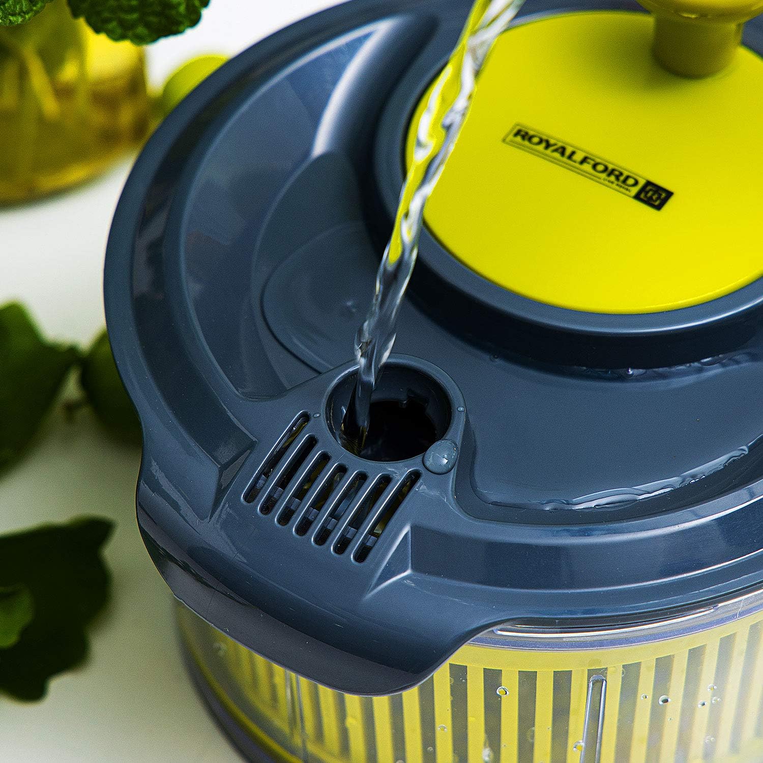 Mini Salad Spinner For Drying and Dressing Salads 1500ml - Image 8