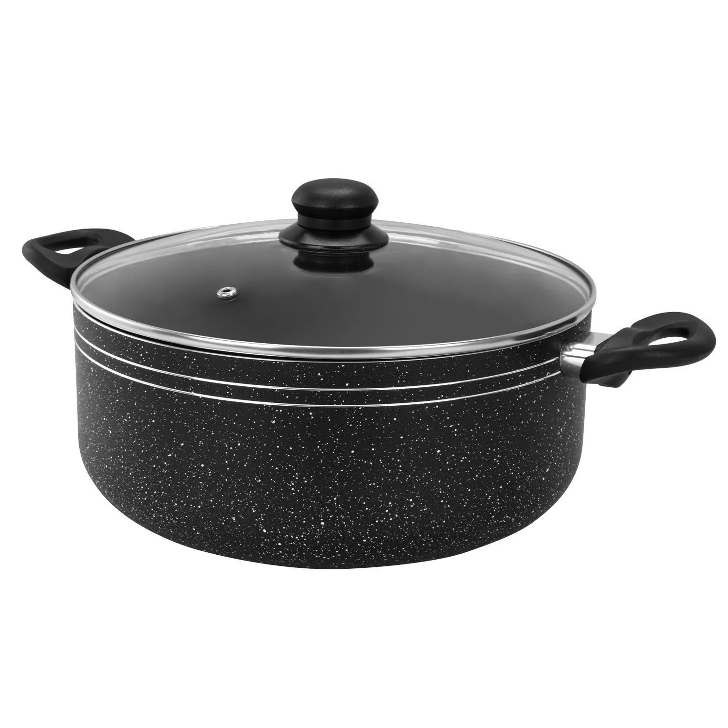 Non-Stick Casserole Dish Cooking Pot with Lid (24cm-32cm) - Image 7