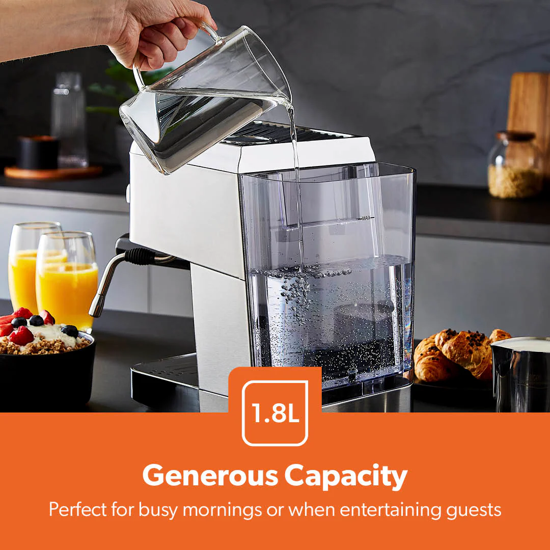 15-Bar Platinum Series Luxury Espresso Coffee Machine - Image 7