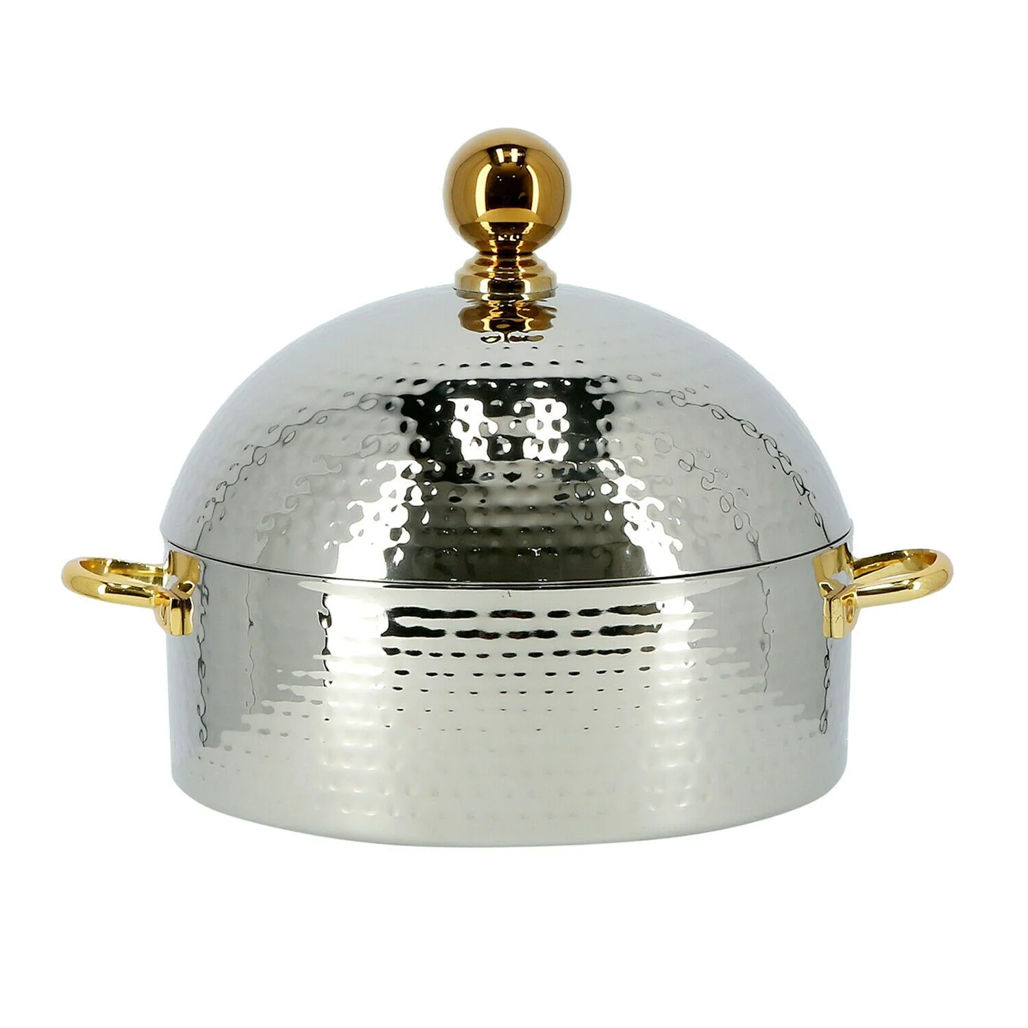 Premium Stainless Steel Food Serving Dish (3L)