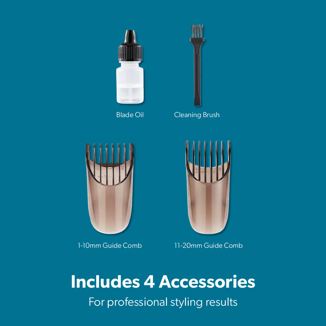 Rechargeable ION Hair Clipper and Beard Trimmer - Image 8