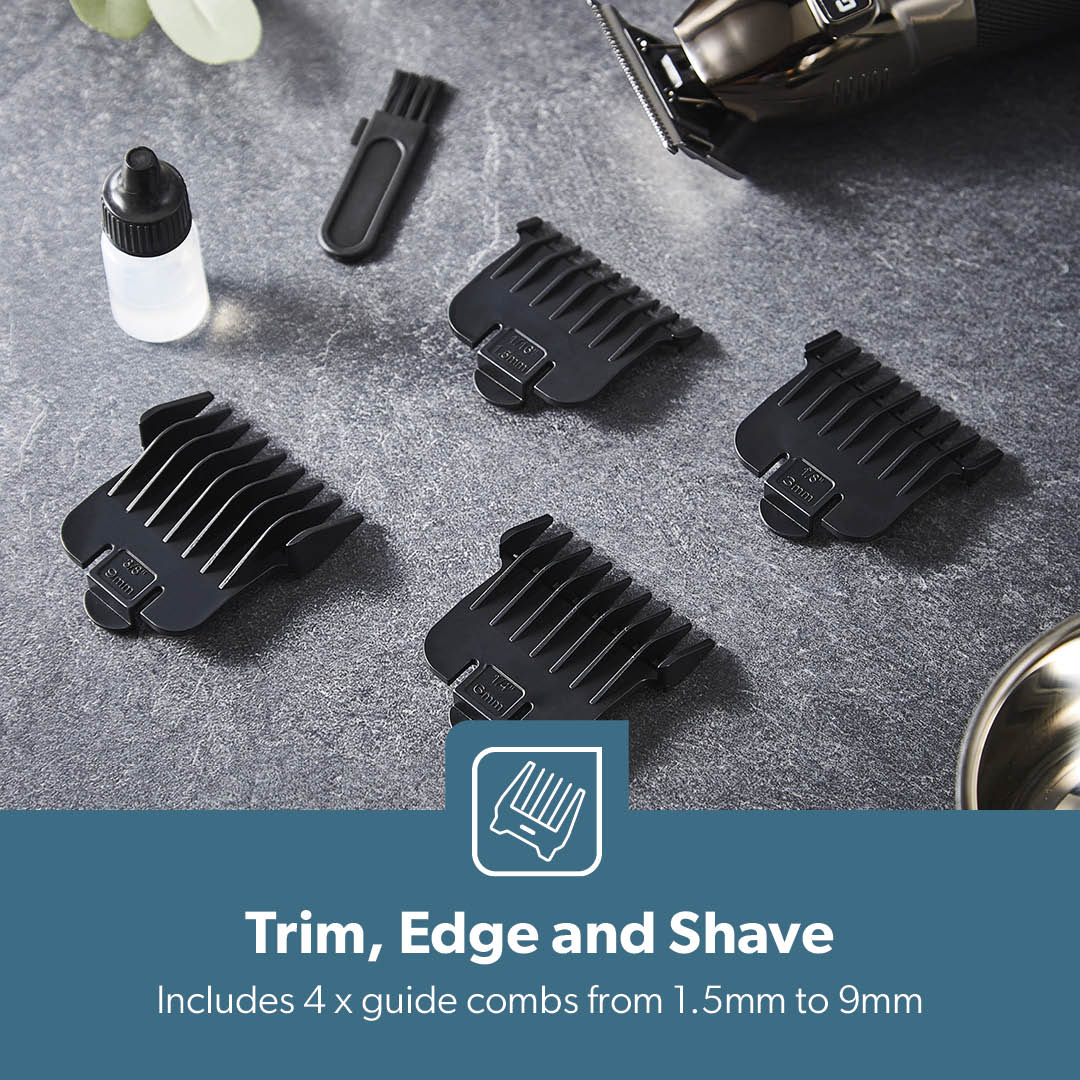Rechargeable Trimmer and Clipper With LED Display - Image 6