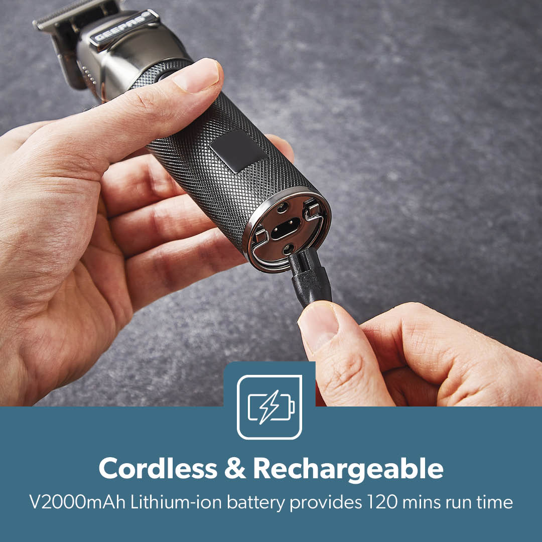 Rechargeable Trimmer and Clipper With LED Display - Image 7