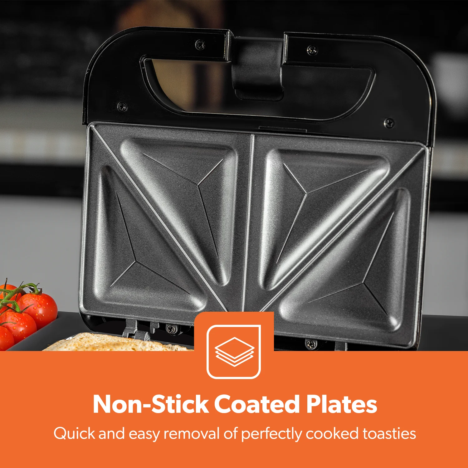 Two-Slice Deep Fill Toastie and Sandwich Grill - Image 5