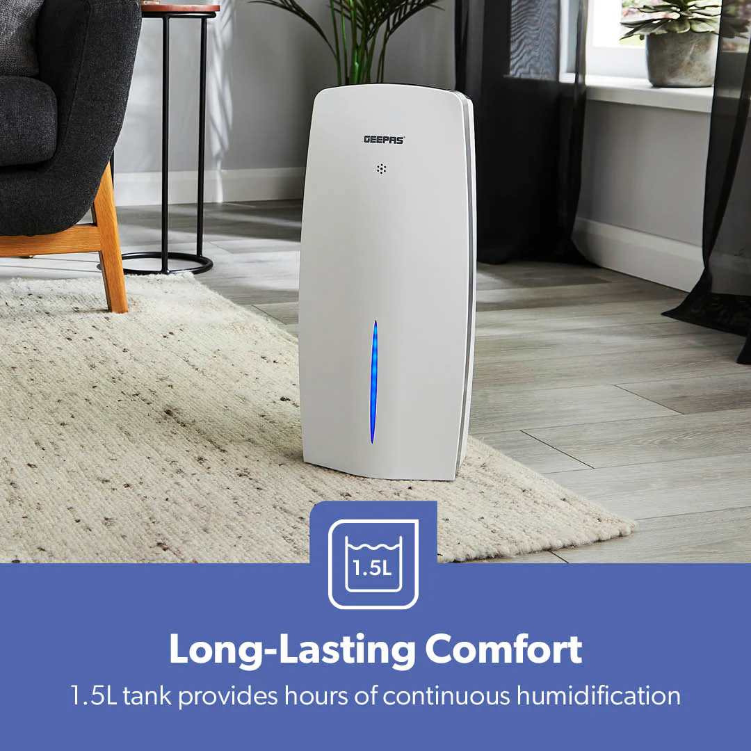 Digital 2-in-1 HEPA Air Purifier Carbon Filter with Humidifier - Image 6