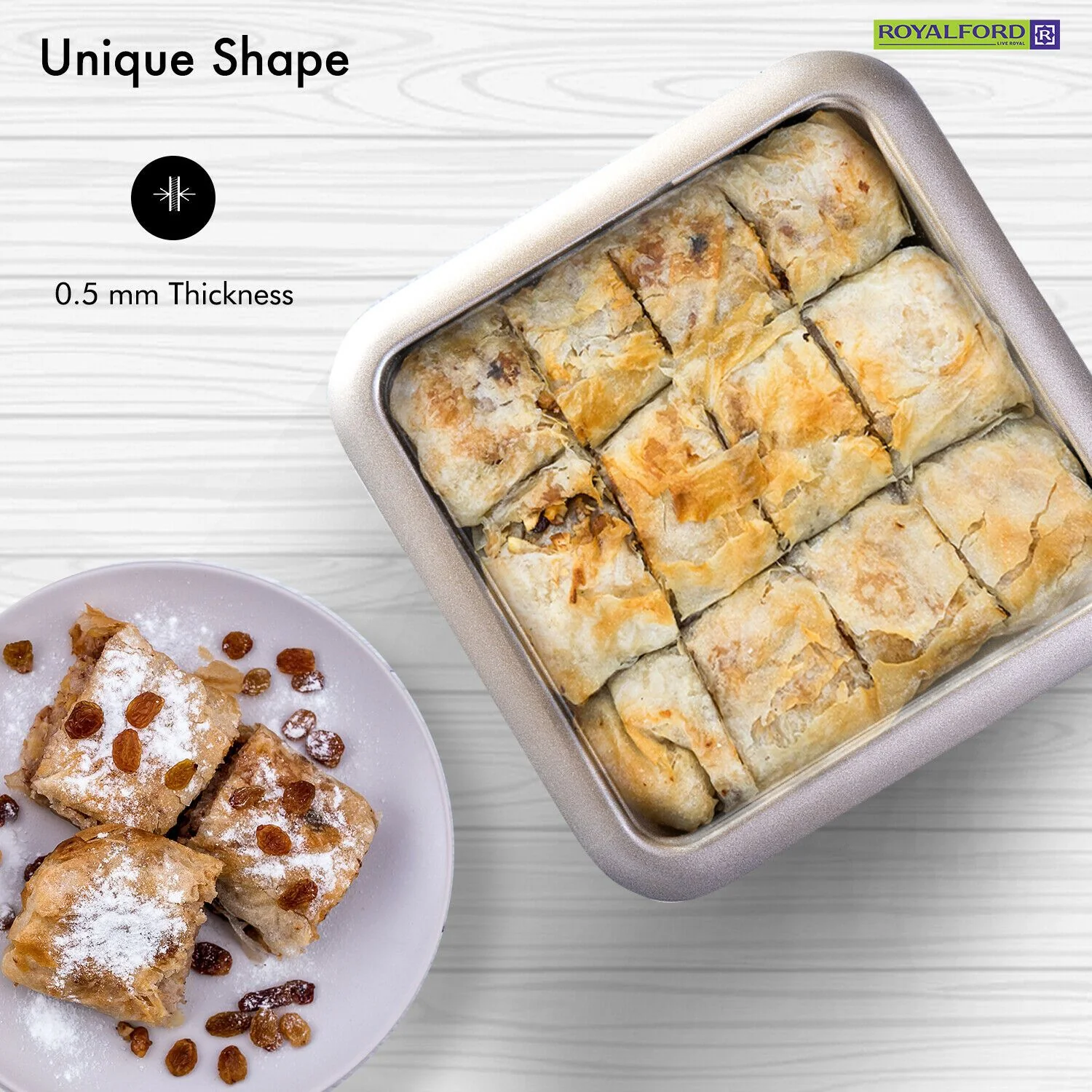 Square Baking Cake Tin - Image 3
