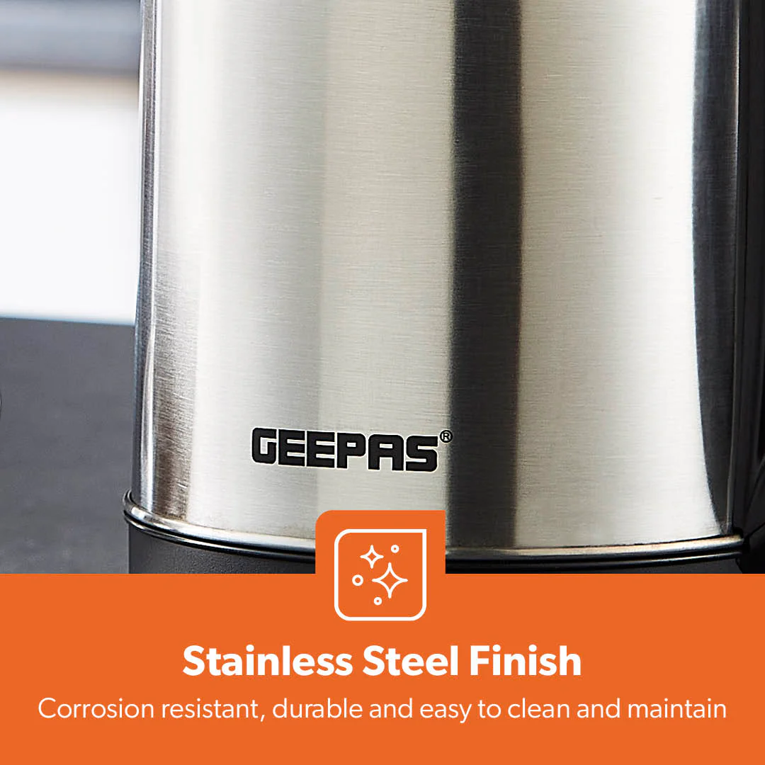 1.8L Cordless Stainless Steel Electric Kettle, 1800W Fast Boil - Image 9