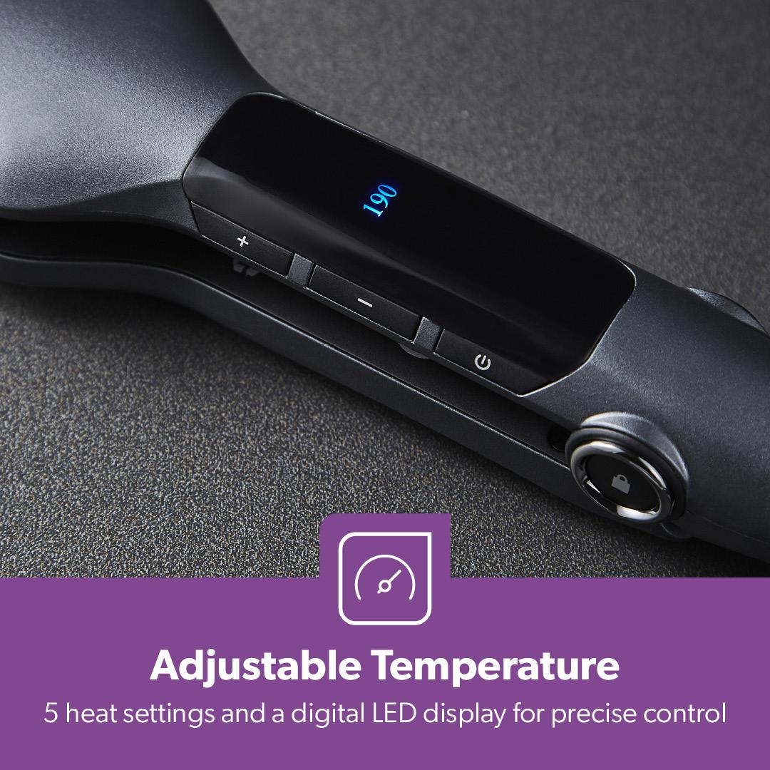 Thermo-Ceramic Floating Plates Digital LED Display Hair Straighteners - Image 4