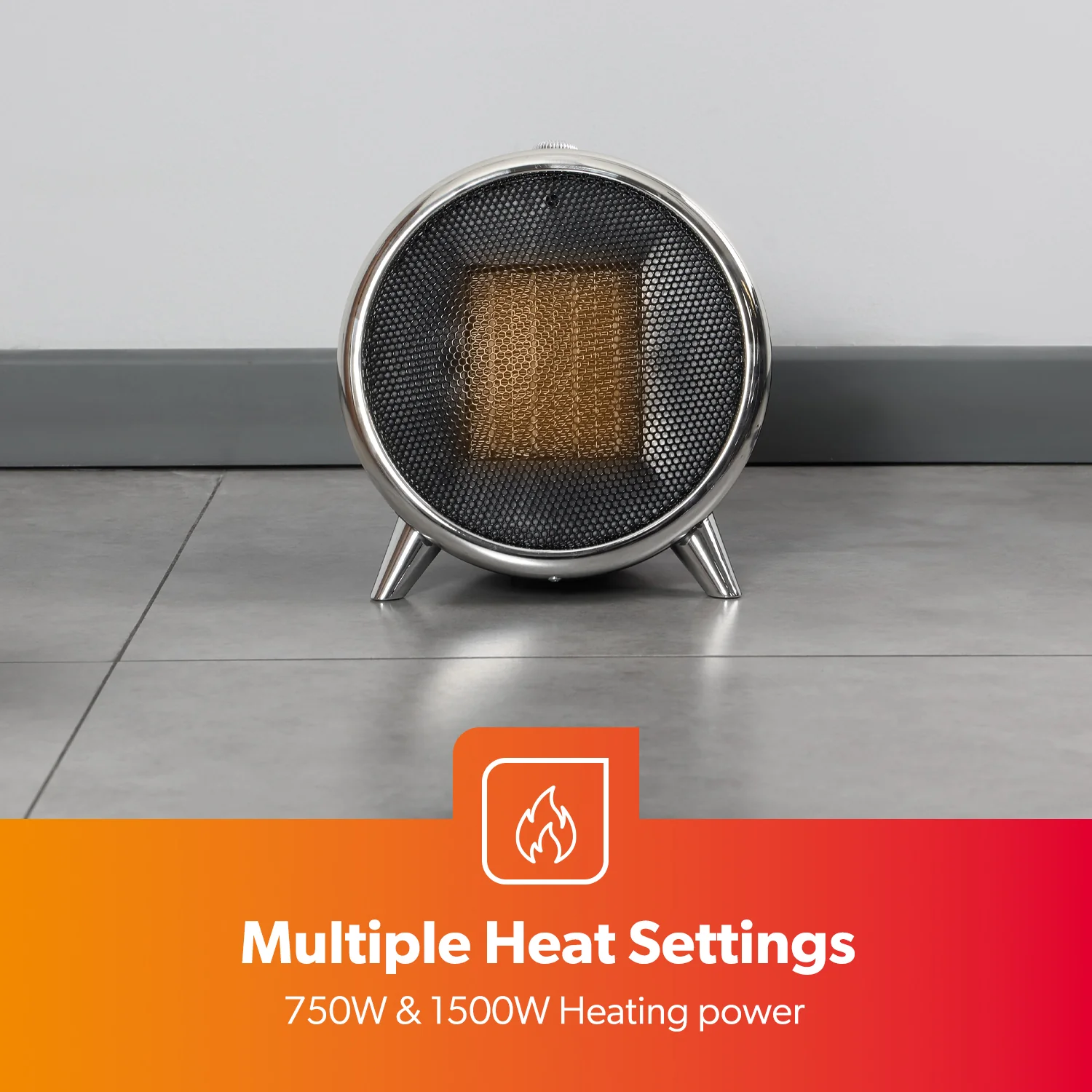 Energy Efficient PTC Ceramic Heater With Thermostat and Cool Shot - Image 7