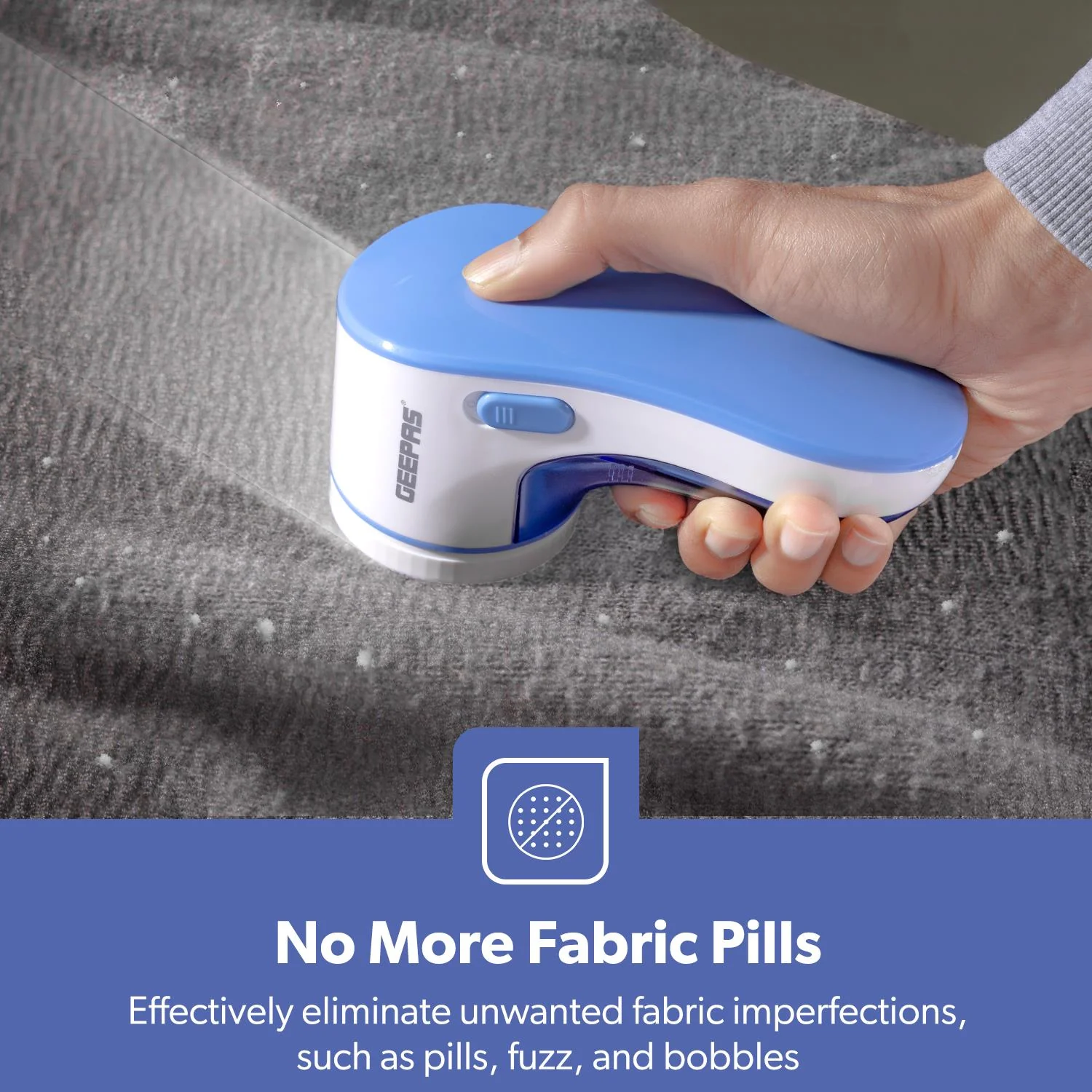 Transparent Battery Operated Lint Remover and Fabric Shaver - Image 6