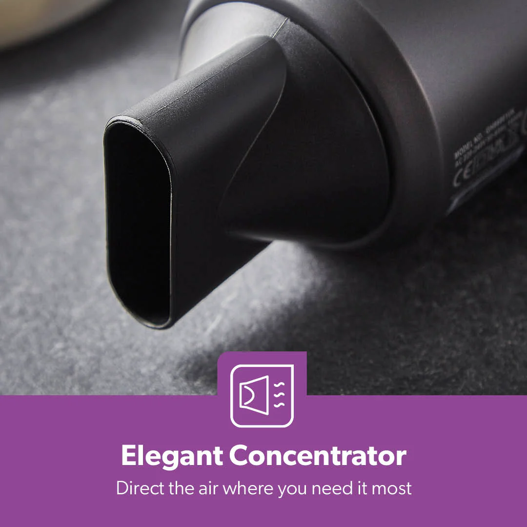 Two-Heat Setting Hair Dryer for Frizz Free Styling and Drying - Image 5