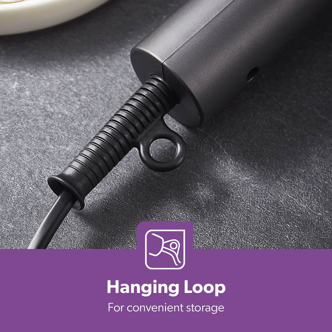 Two-Heat Setting Hair Dryer for Frizz Free Styling and Drying - Image 8