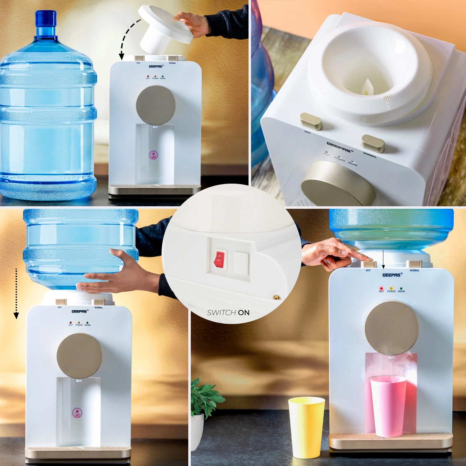 Top Load Boiling and Cold Water Dispenser - Image 3