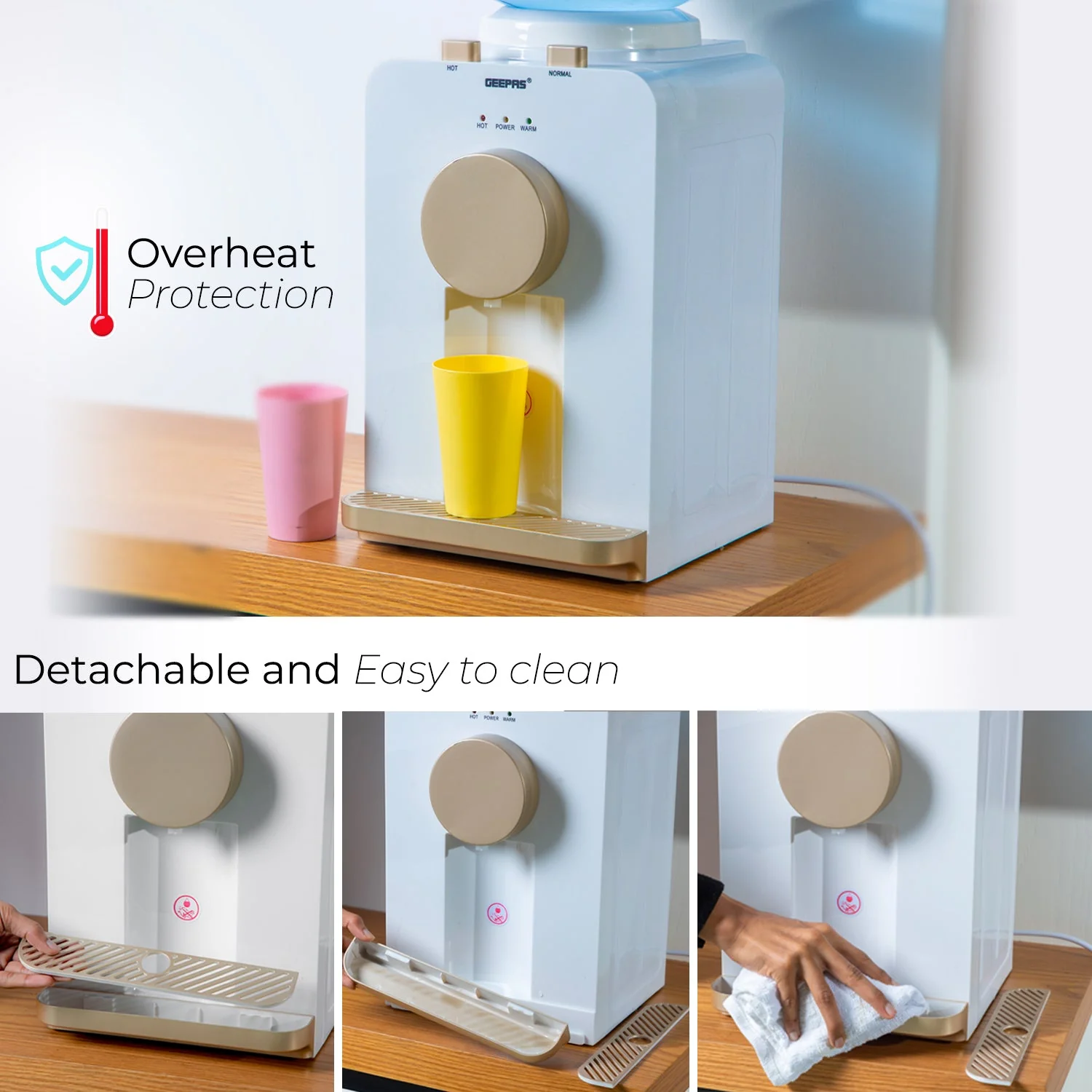Top Load Boiling and Cold Water Dispenser - Image 4