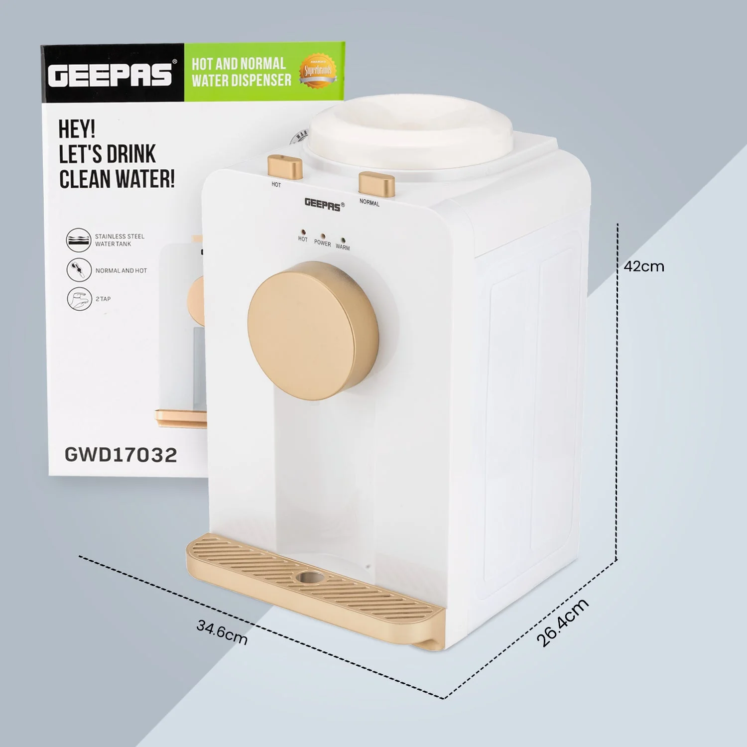 Top Load Boiling and Cold Water Dispenser - Image 5