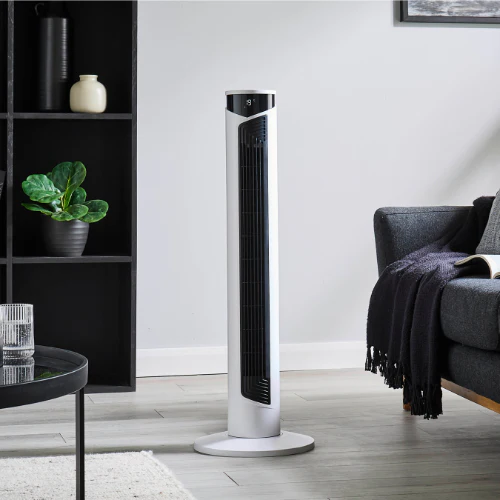 37-Inch Digital Oscillating Tower Fan With Remote Control - Image 2