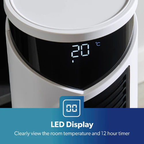 37-Inch Digital Oscillating Tower Fan With Remote Control - Image 6