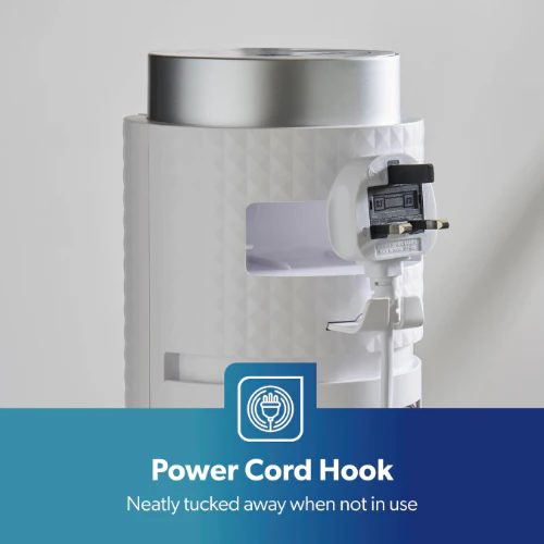 White 46-Inch Remote Controlled Ultra Powerful Tower Fan - Image 6